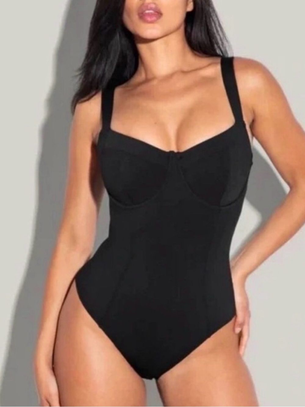 NEW Ta3 lift sculpting waist snatching corset One Piece Swimsuit Small D/DD
